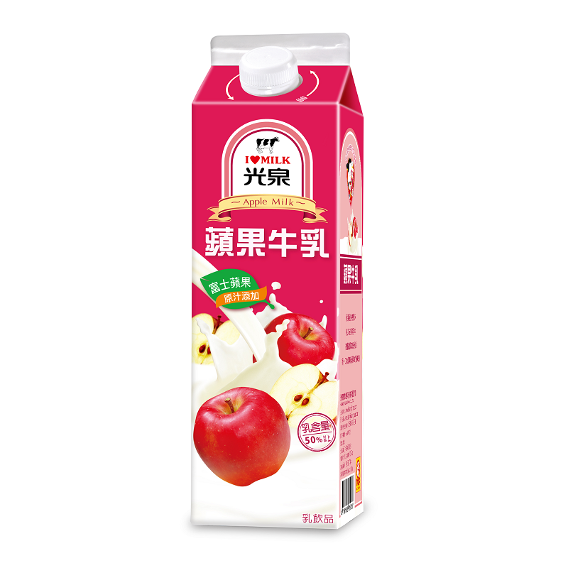 光泉調味乳飲(蘋果)936毫升, , large