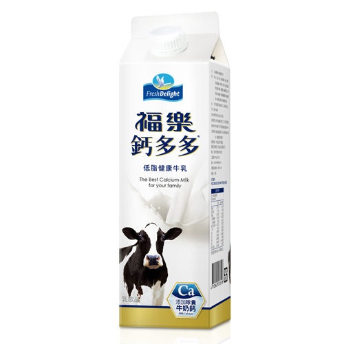 福樂鈣多多低脂牛乳 936ml, , large