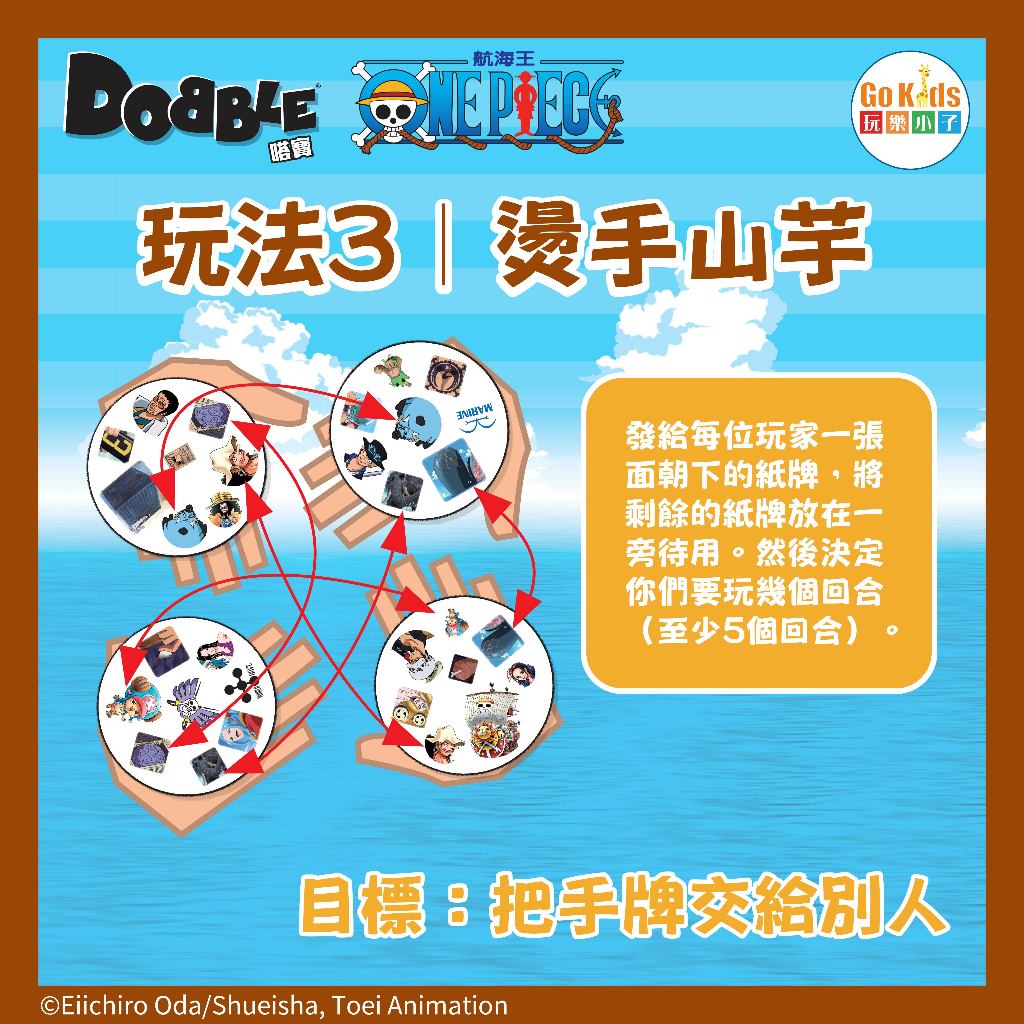 【Asmodee】嗒寶航海王 DOBBLE One Piece｜派對桌遊｜眼力挑戰 &times; 航海王聯名 &times; 反應力遊戲, , large