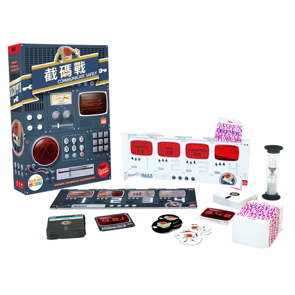 【Asmodee】截碼戰 黑盒版 Decrypto Black Box｜團隊語言推理桌遊｜聯想&times;邏輯&times;默契挑戰, , large