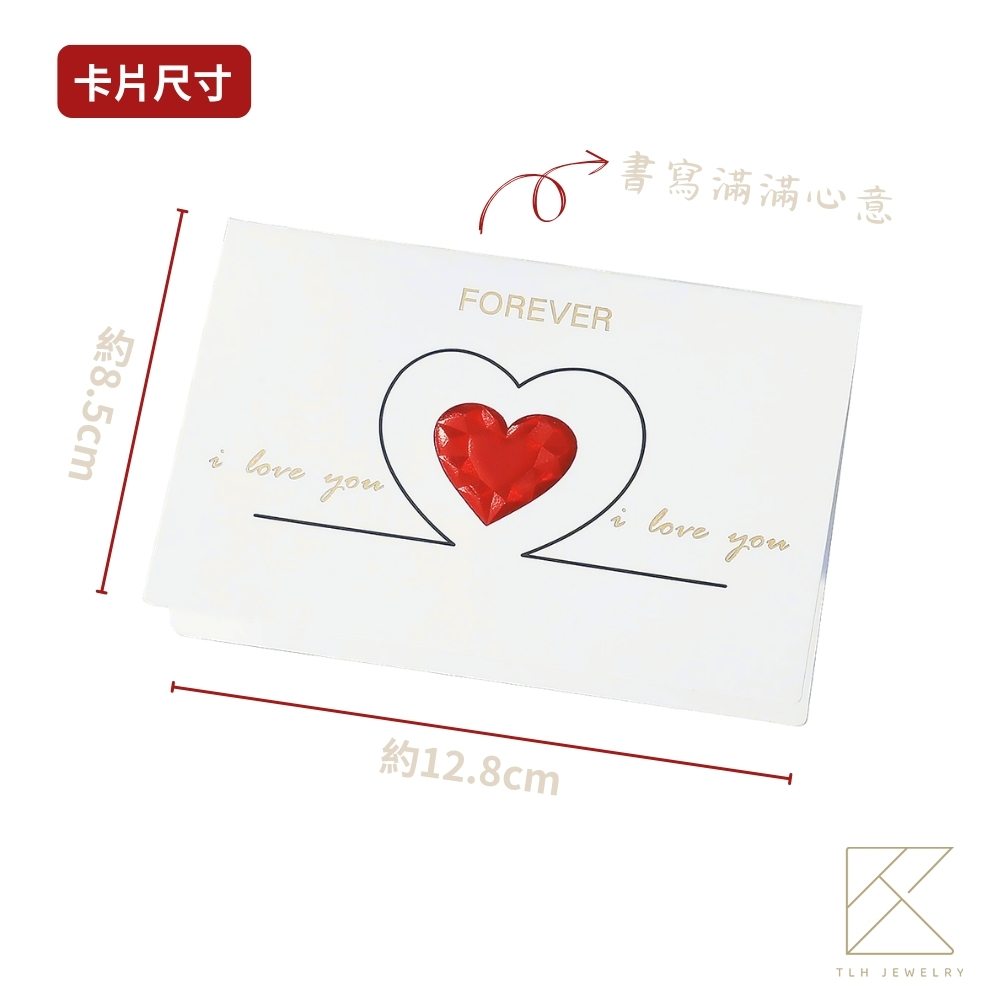 【TLH】愛情限時批 超(鈔)愛你 純金金箔 (純金999), , large