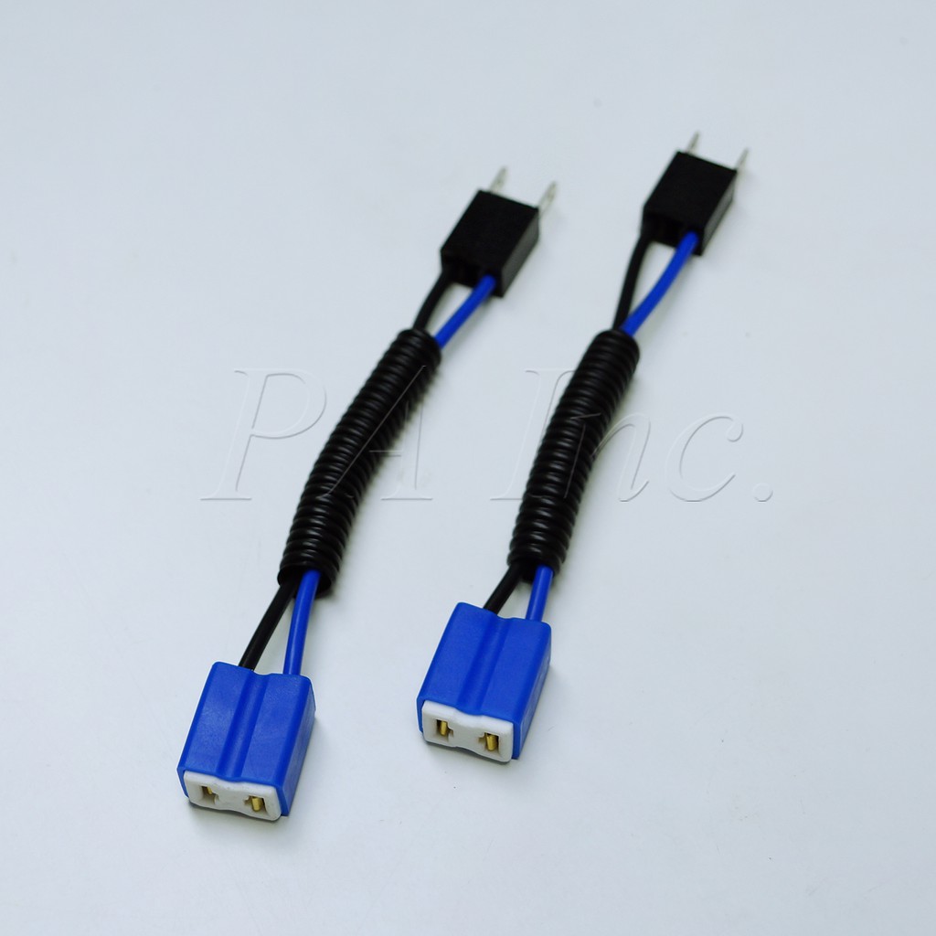 【PA LED】H7 霧燈 大燈 汽車 貨車 大客車  耐高溫 陶瓷燈座 高瓦數燈泡必備 加粗線組 非對接 對接式, , large