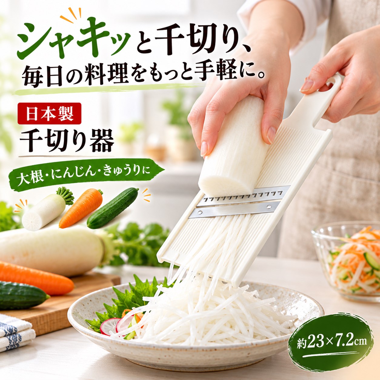 【HIYASU日安工坊】千推大師刨絲器, , large