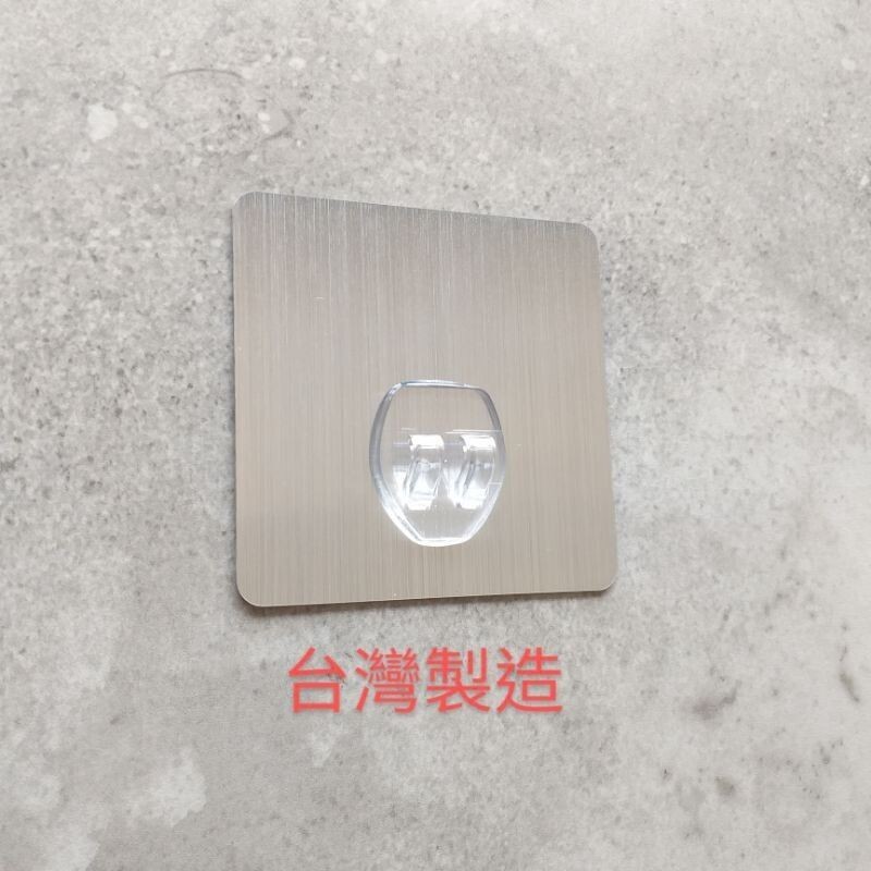 [熊好貼國際]正方單勾替換用(8&times;8cm完美比例) 凹凸不平整老舊牆面(選超黏)平整光滑牆面（選重覆貼)無痕掛勾掛鉤, , large
