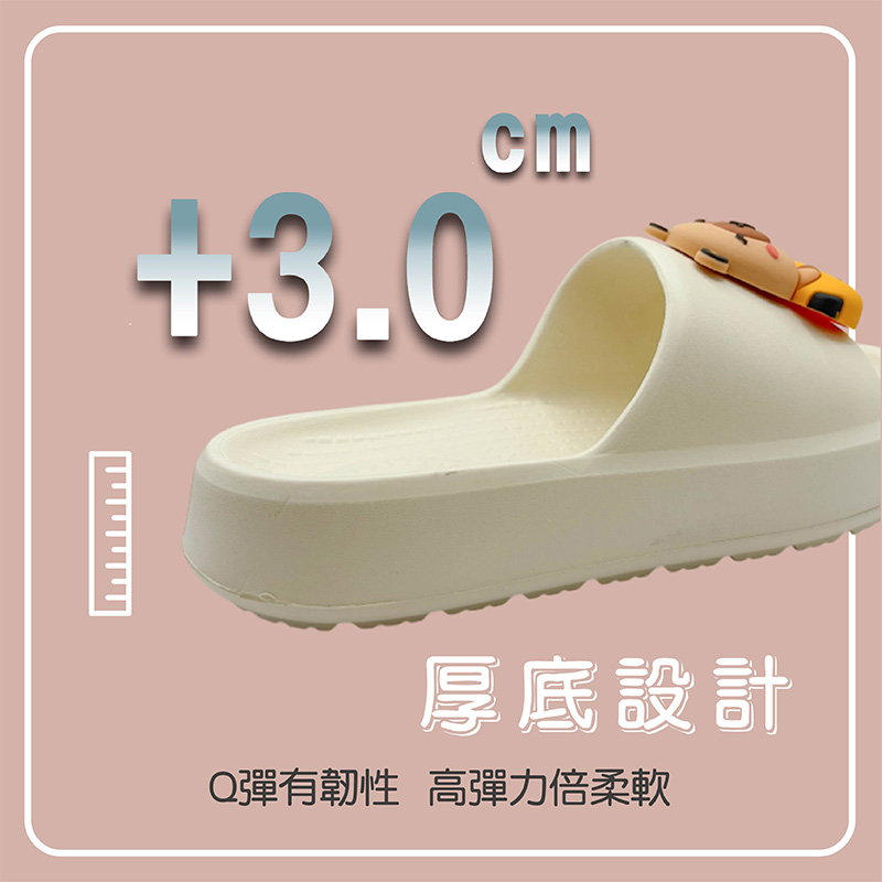 MA128 香蕉水豚厚底拖, , large
