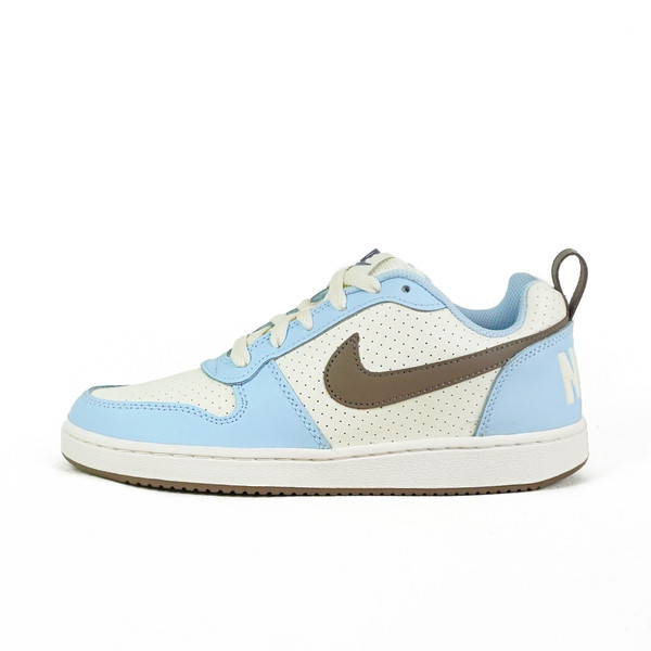 Kixpress-Nike Wmns Court Borough Low 女 運動休閒鞋 舒適 低筒 水藍 棕 [IM3377-021], , large