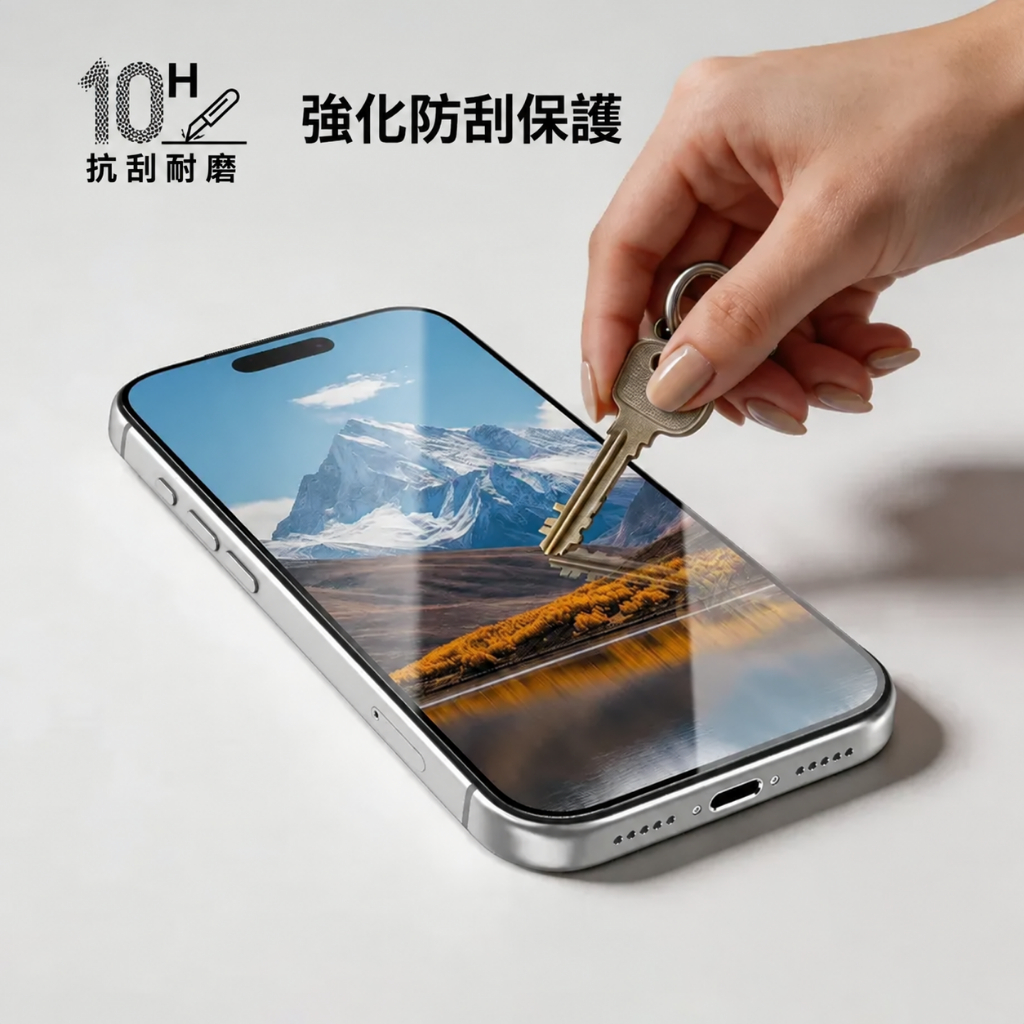 【現貨】GUAN HD 晶透鋼化保護貼 iPhone 16/17/18 系列｜高清透亮 防刮保護 附無塵貼膜器｜飛象國際, , large