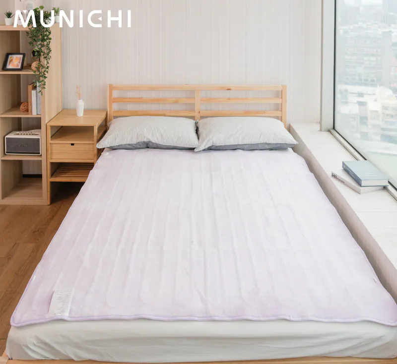 【MUNICHI沐尼黑】法蘭絨恆溫定時雙人電熱毯 MH-BU49/MHB-6033「睡不好，先別怪自己，怪被子不夠熱。」, , large