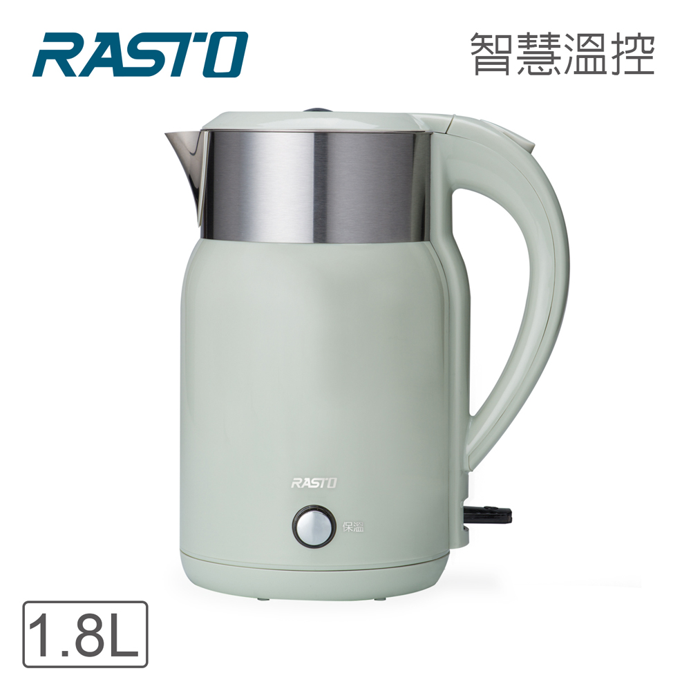 [ RASTO ] AE2 智慧溫控1.8公升不鏽鋼快煮壺, , large