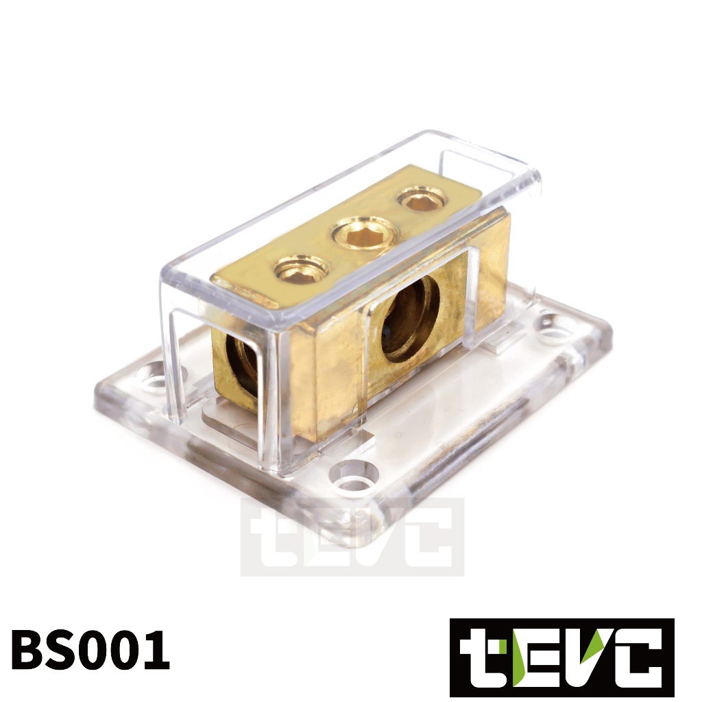 《tevc》BS001 分線盒 一進二出 集線器 接地盒 分線器, , large