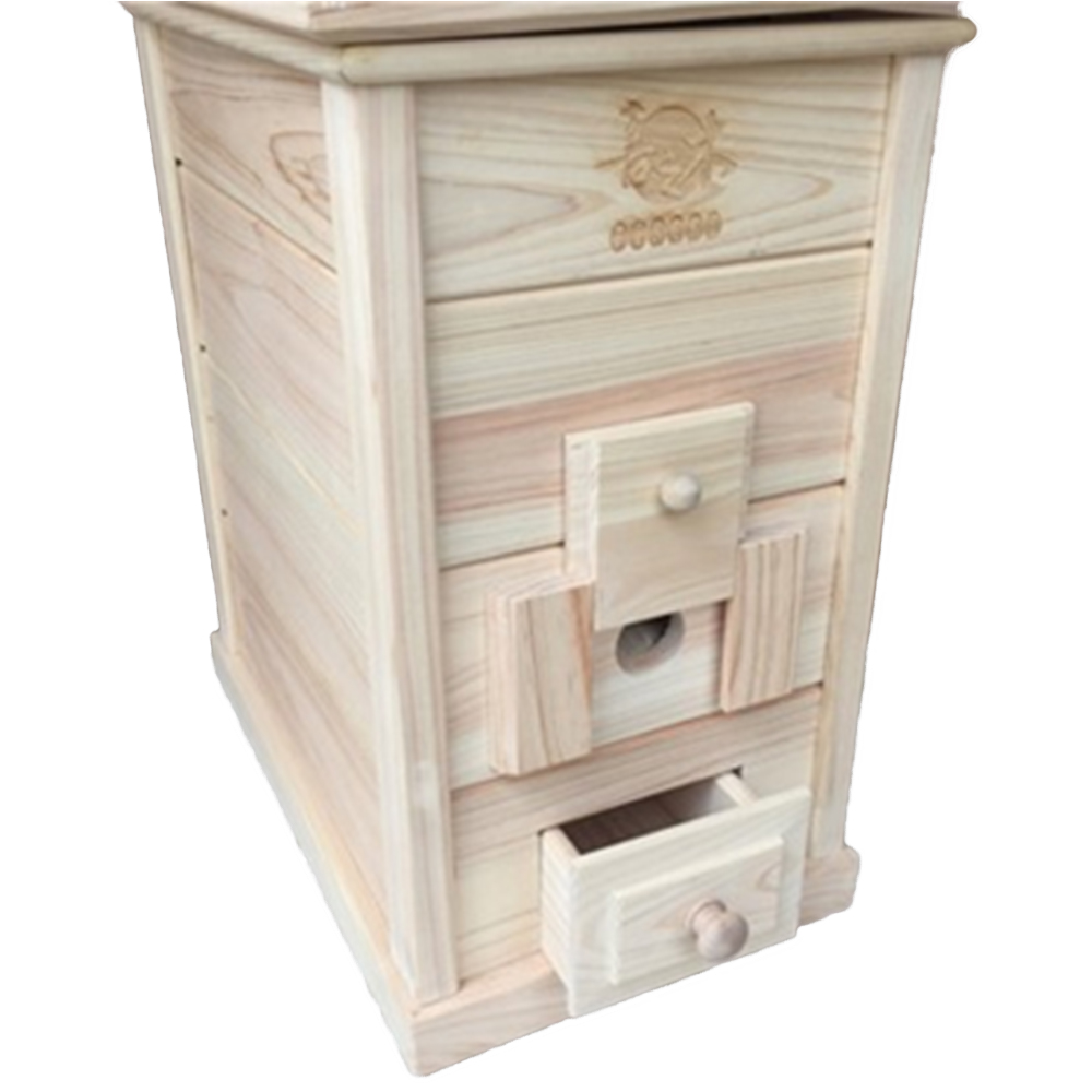 Xizhimu Japanese Cypress Food Box, Rice Box, 10kg, Insect-proof, Moisture-proof, Eco-friendly, Non-toxic, Healthy, , large