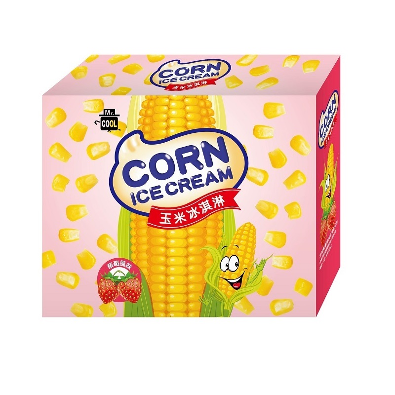 Mr. Cool Corn Ice Cream-strawberry, , large