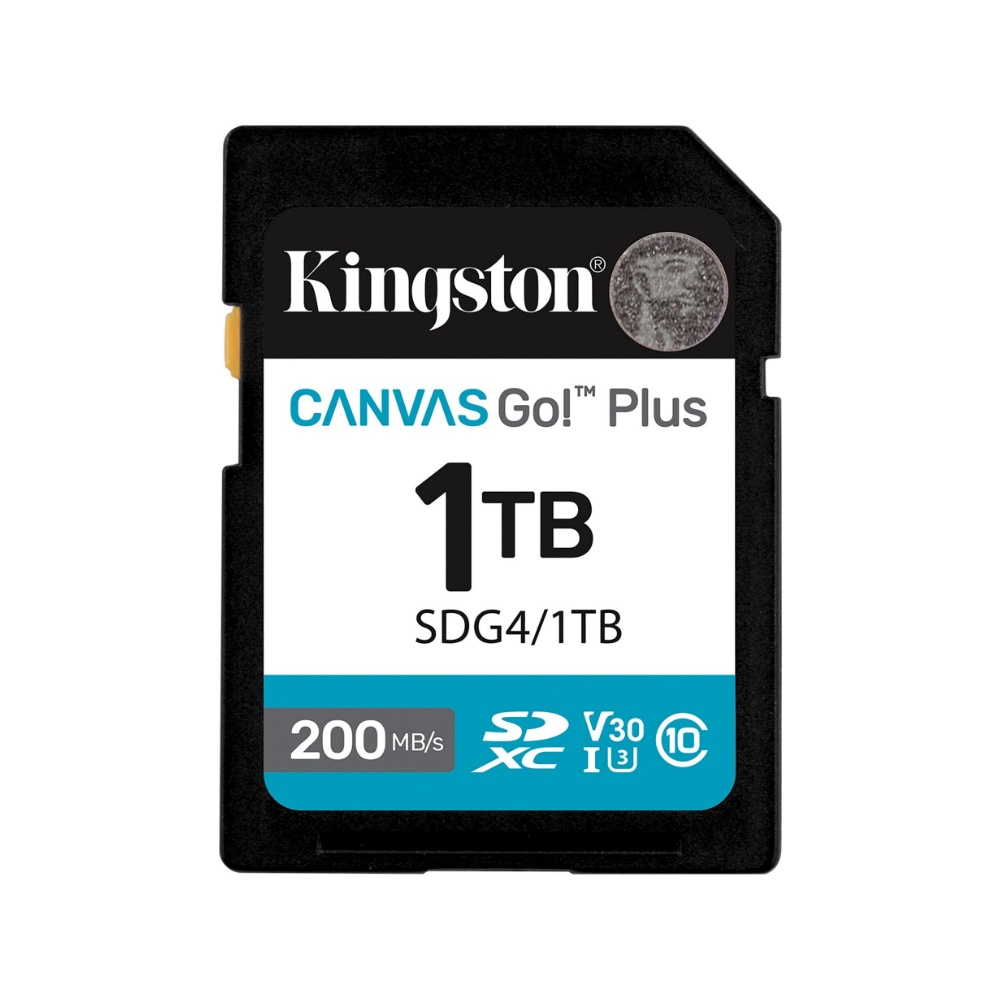 【Kingston】Canvas Go! Plus 1TB SDG4 SDXC A2 U3 V30 UHS-I 記憶卡 讀取速度:200MB/s, , large
