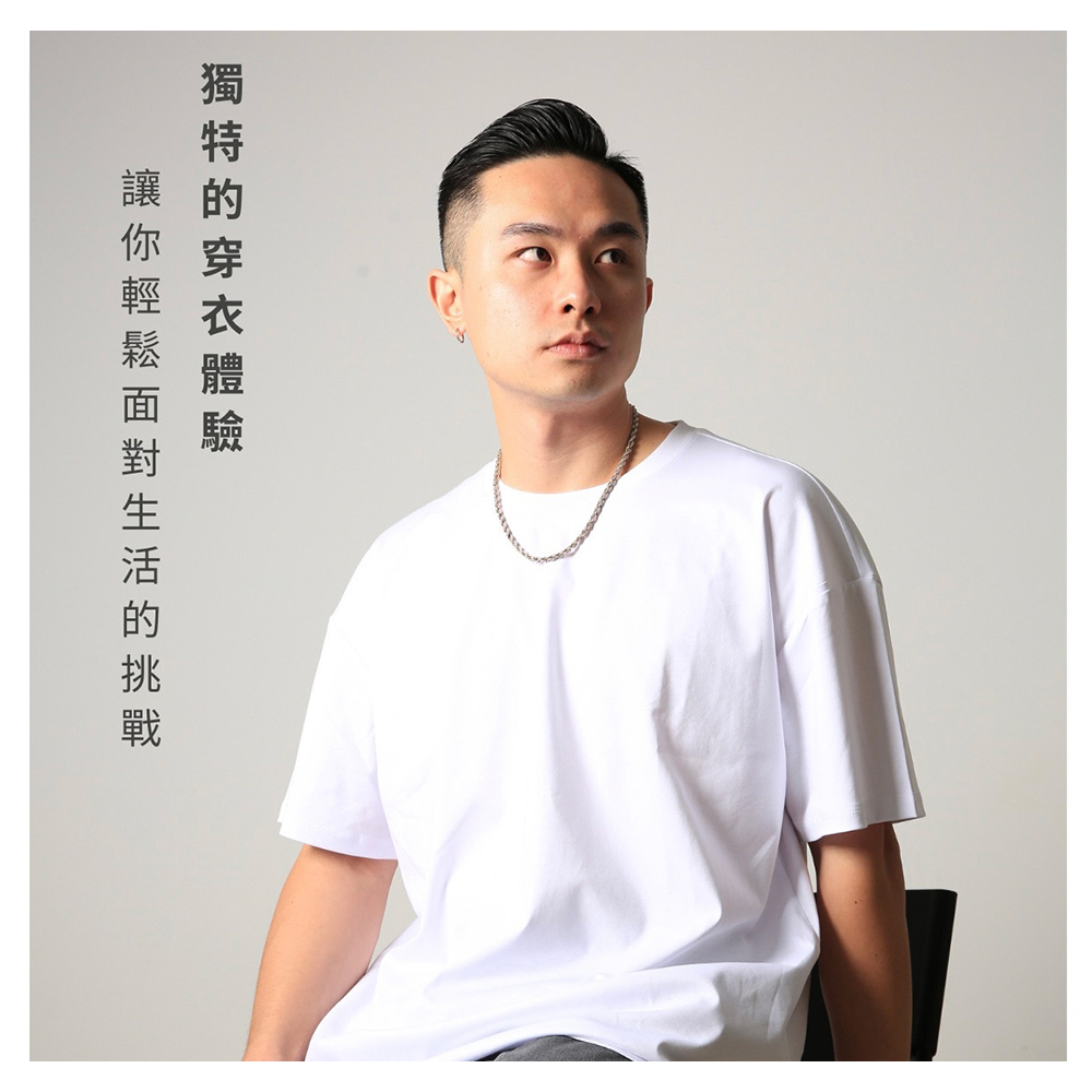 【RAZZO】美國機能舒適防汙T(經典款)-黑/S, , large