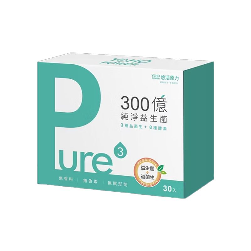 【任e購】悠活原力-300億純淨益生菌(30入/盒)送越莓私密益生菌膠囊(1罐), , large
