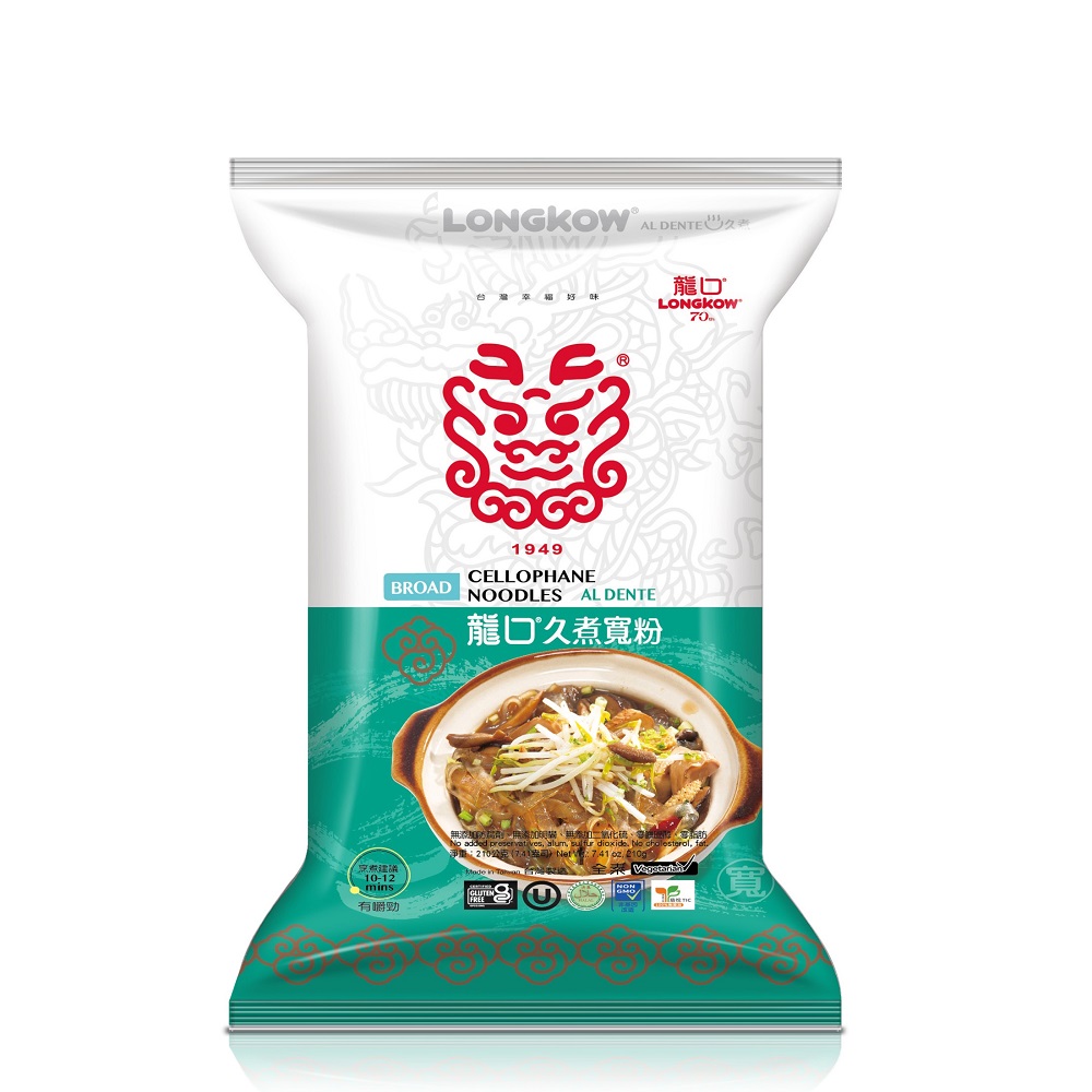 龍口寬粉(久煮型)210g, , large