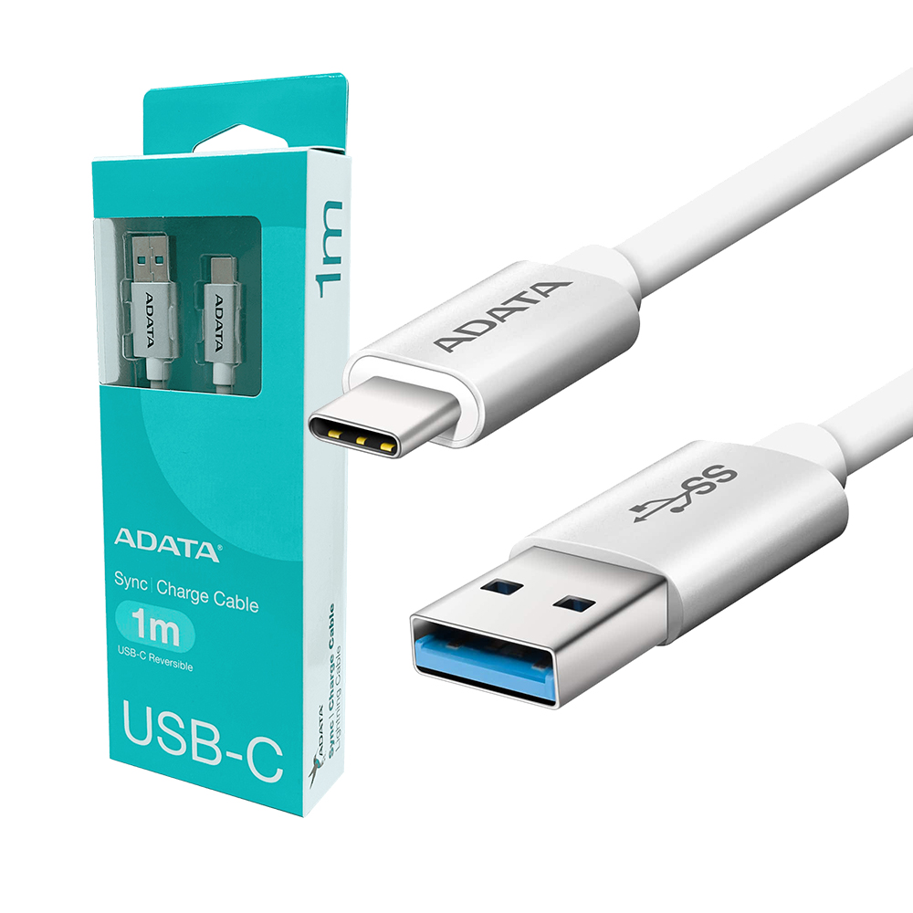 【ADATA 威剛】USB-C to USB-A 3.2 Gen1 充電傳輸線 長度 100cm, , large