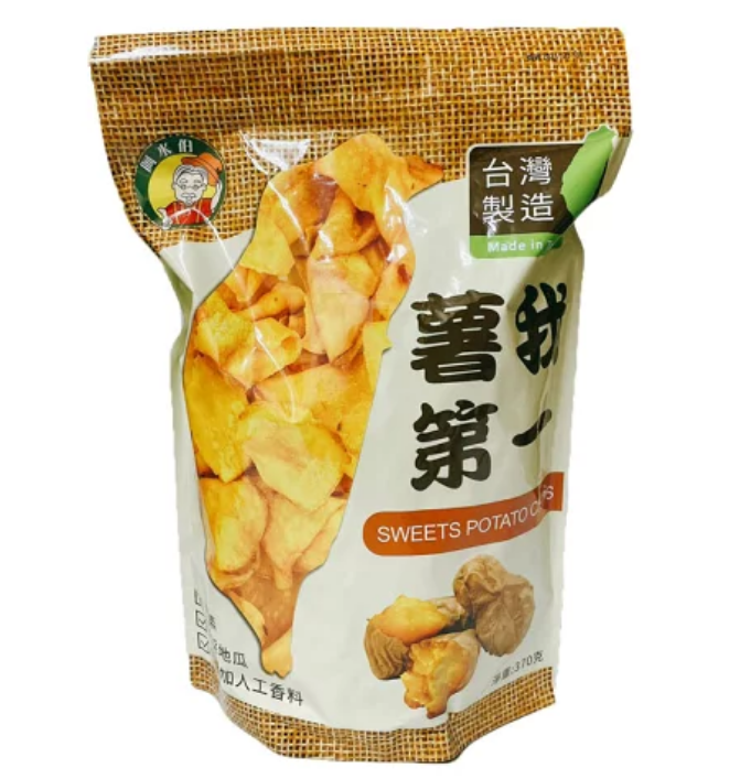 阿水伯-品味珍薯我第一番薯片(原味)300g, , large