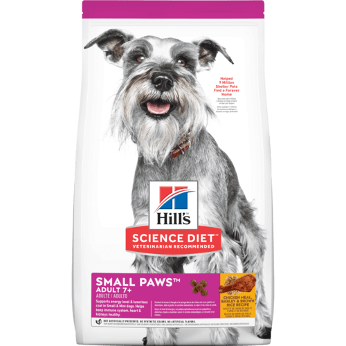 【Hills 希爾思】小型及迷你成犬7歲以上 雞肉大麥與糙米特調食譜 7.03KG (9099), , large