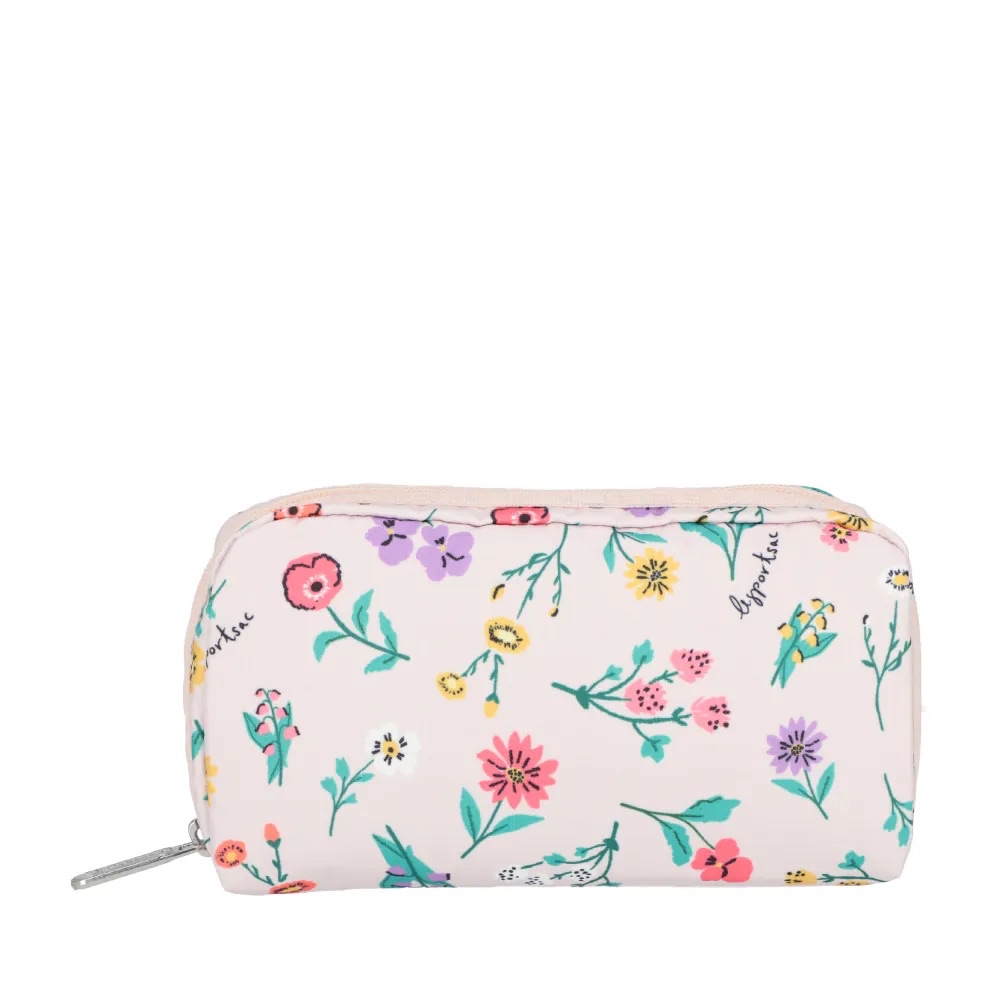 LeSportsac RECTANGULAR COSMETIC 長形化妝包 - 輕舞野花, , large