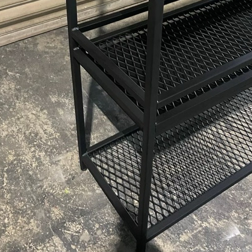 【 SHAONIANNA.TW 】 陽台多肉植物架 100x45x200cm 消光黑三層花架 附2水盤 一體成形鋼構 重載型園藝收納架, , large