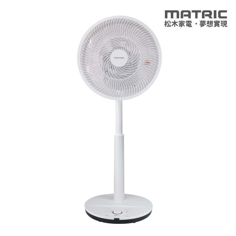 【MATRIC松木家電】12吋 DC無線3D循環擺頭立扇/MG-DF1226SDR, , large