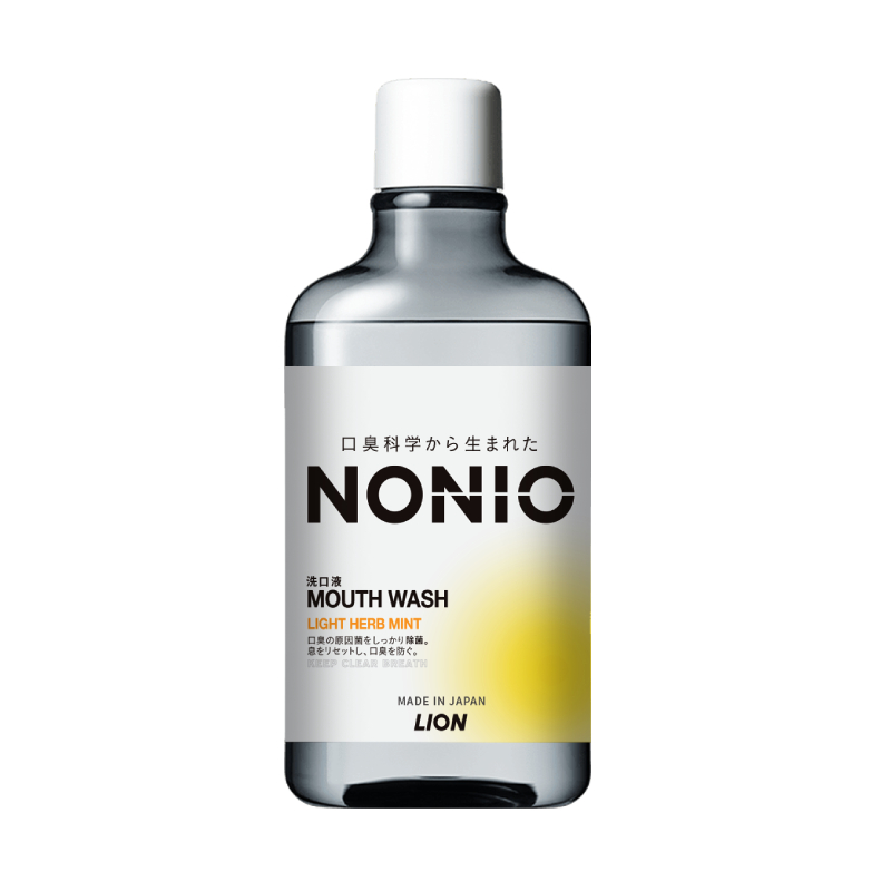 日本獅王NONIO終結口氣漱口水浸潤薄荷, , large