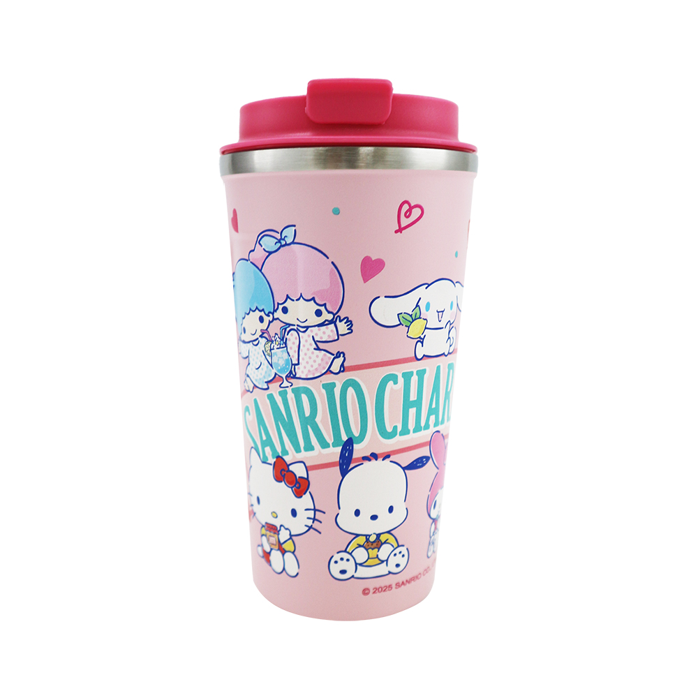 三麗鷗304不鏽鋼咖啡杯-510ml-2支, , large