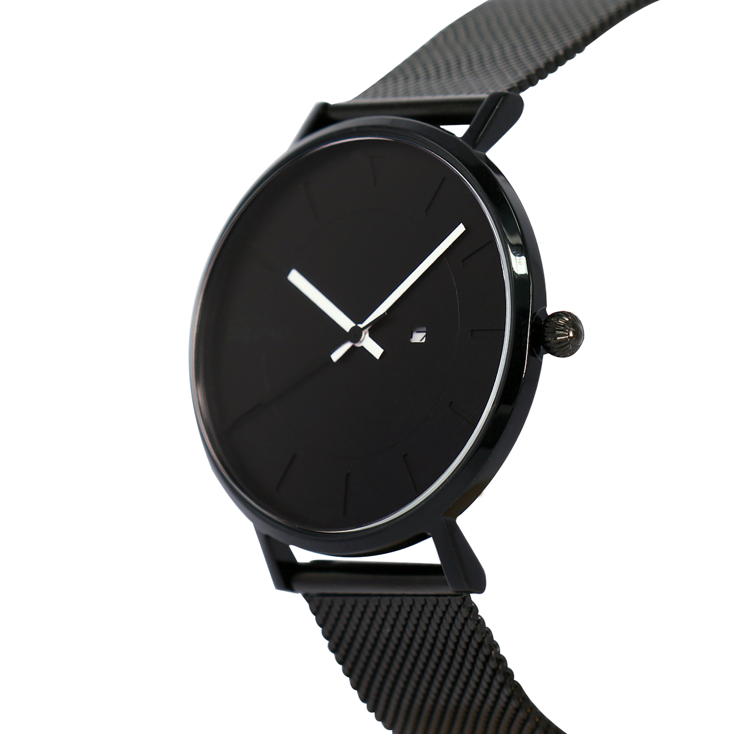【PICONO】RGB collection quickly release stainless steel strap watch-Black / RGB-6405, , large