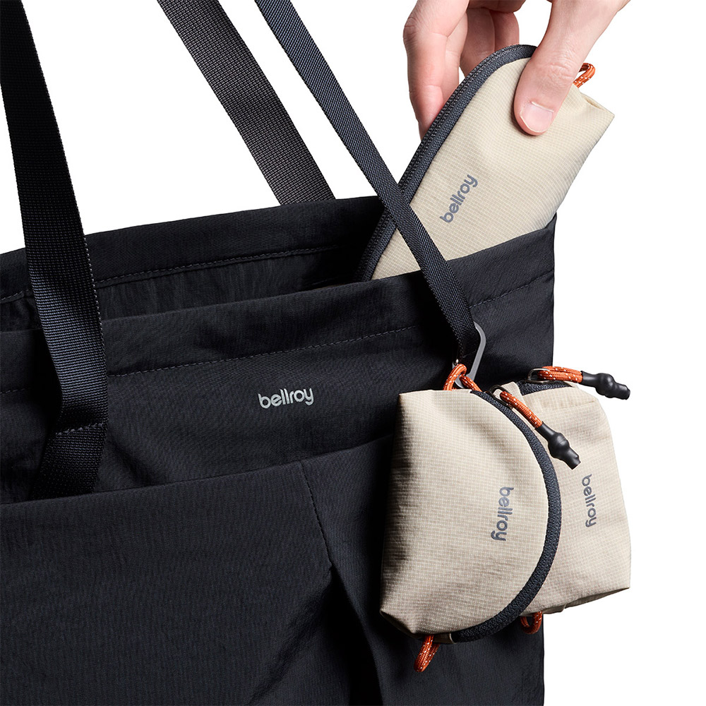 Bellroy Lite Pocket Trio 輕量收納包三件組 耳機包 收納掛件 吊飾包 零錢包 禮物 送禮 推薦(灰白色), , large