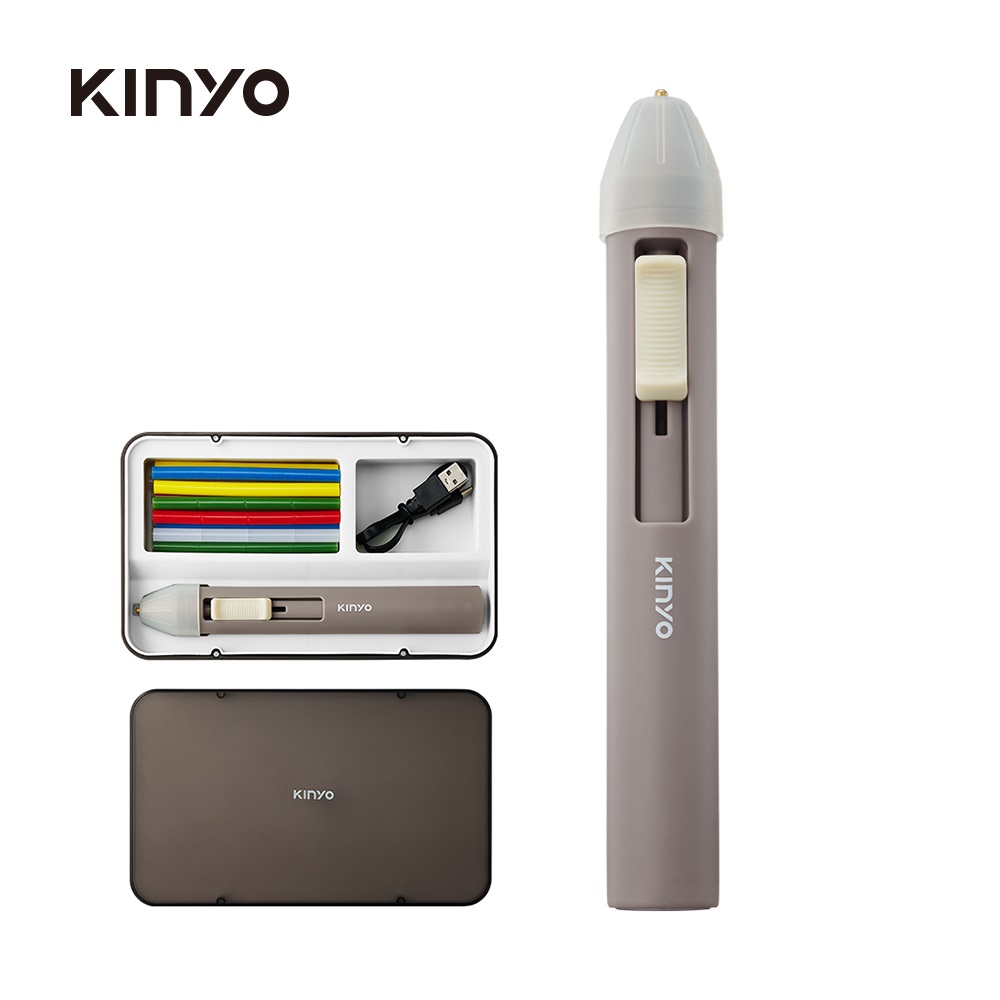 KINYO 無線迷你熱熔膠槍, , large