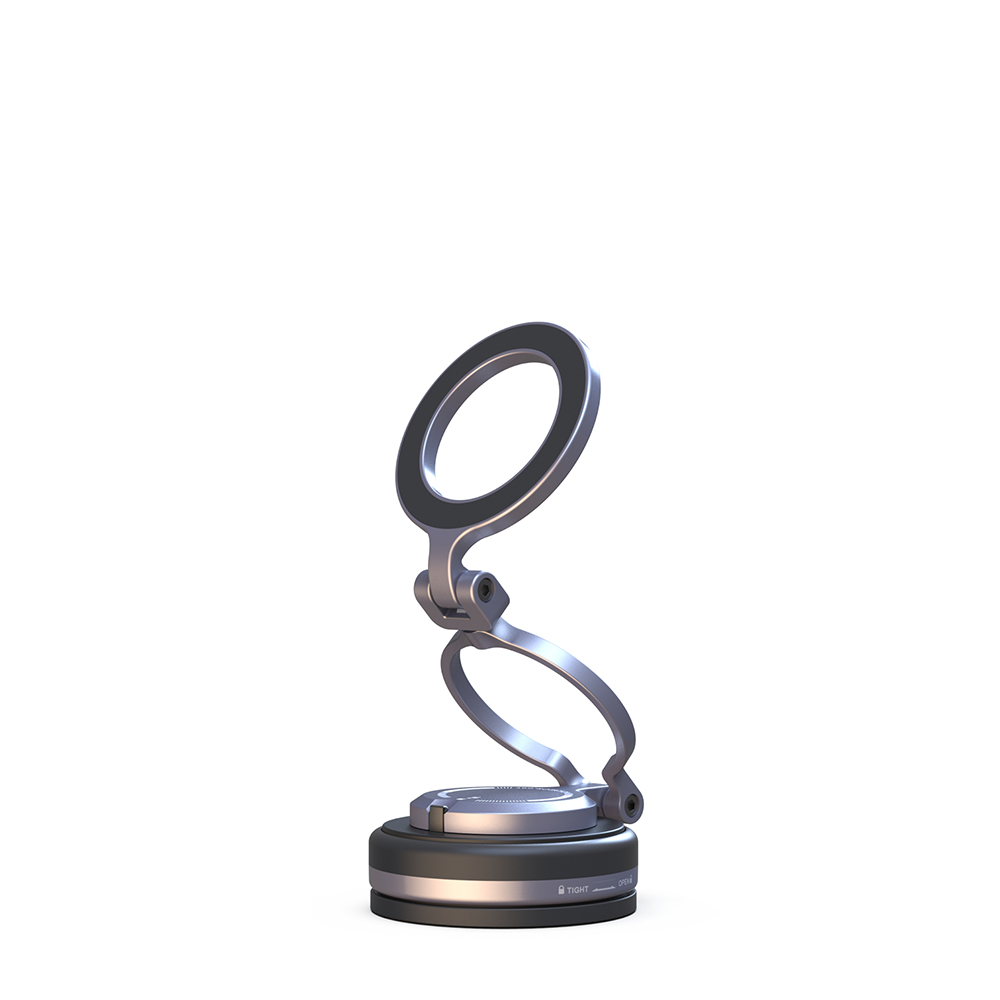 【TORRII】TORRII Adjustable Multi-Angle Rotating Magnetic Phone Stand &ndash; Titanium Gray, , large