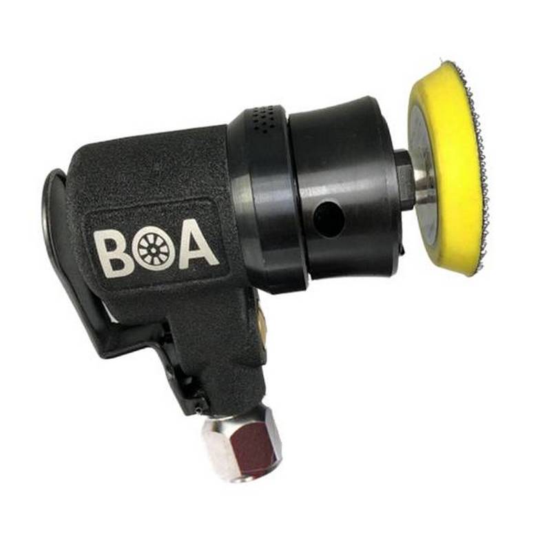 【BOA】2吋 迷你 偏心版 工業級打磨機 修除毛邊  氣動工具 汽車美容 板金處理 修整 木工 家具 氣動拋光, , large