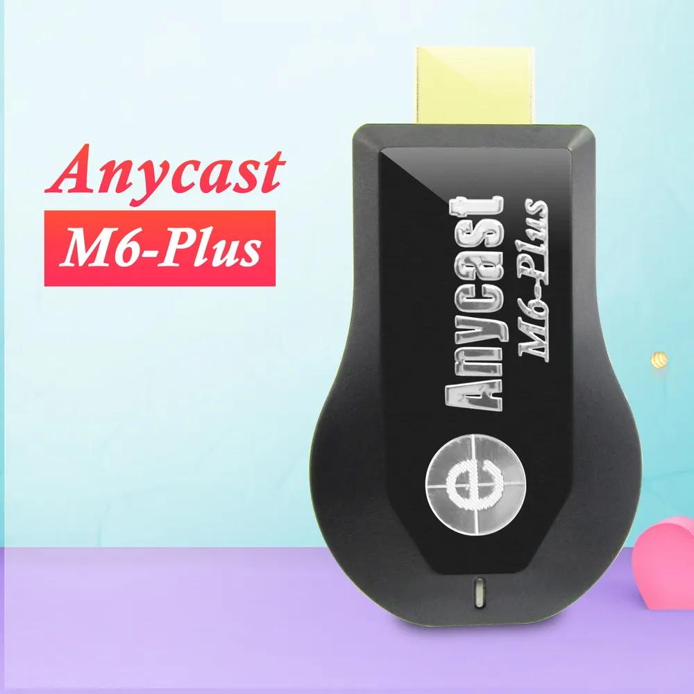 【六代M6-Plus】高清款Anycast全自動無線HDMI影音傳輸器(附4大好禮), , large