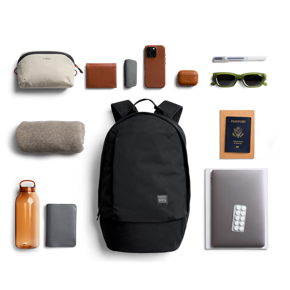 Bellroy Classic Backpack 經典後背包 筆電包 學生書包 運動包 男包 上班族 禮物 送禮 推薦(黑色), , large