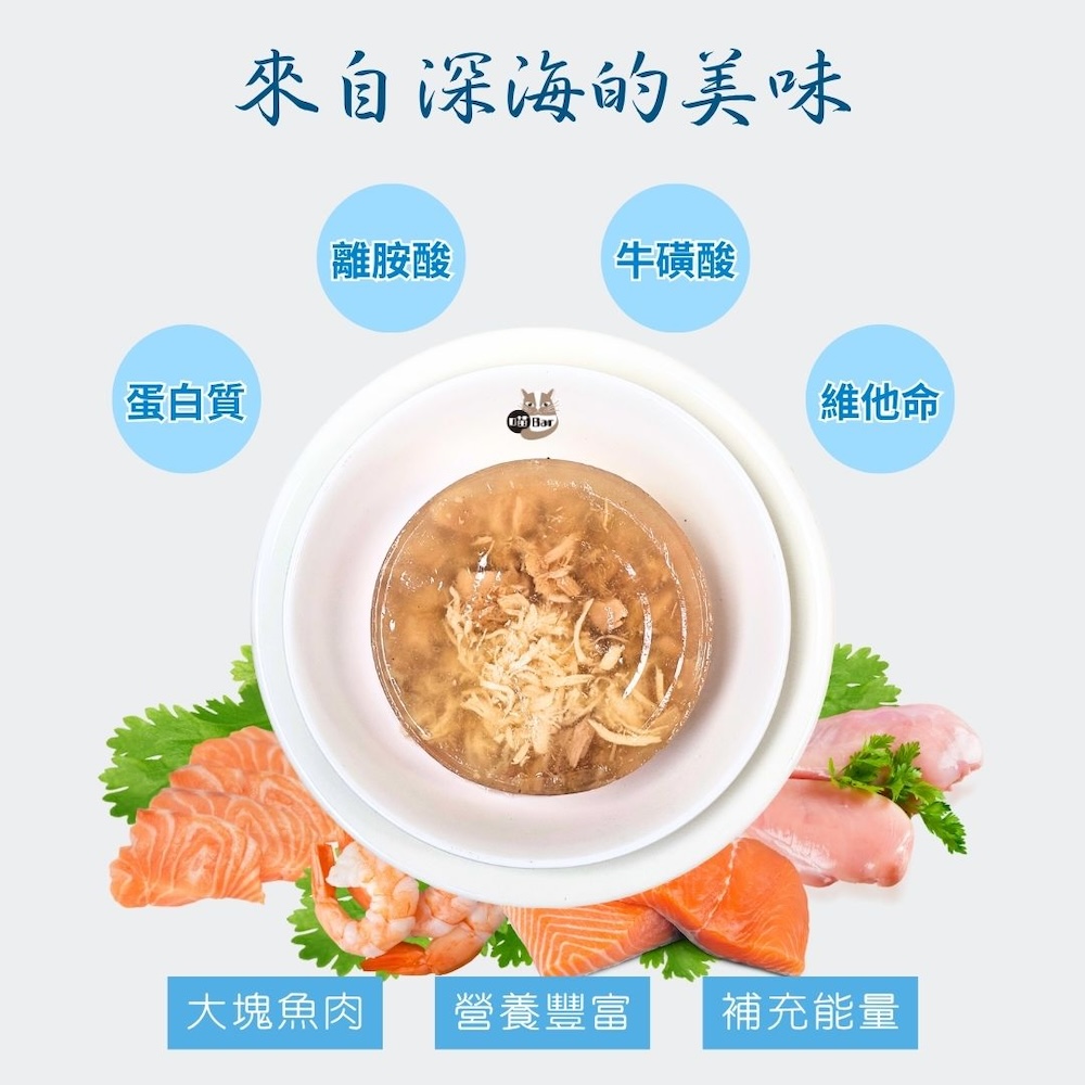【喵Bar】化毛肉多多貓罐頭 餐罐 副食罐80g x 24入, , large
