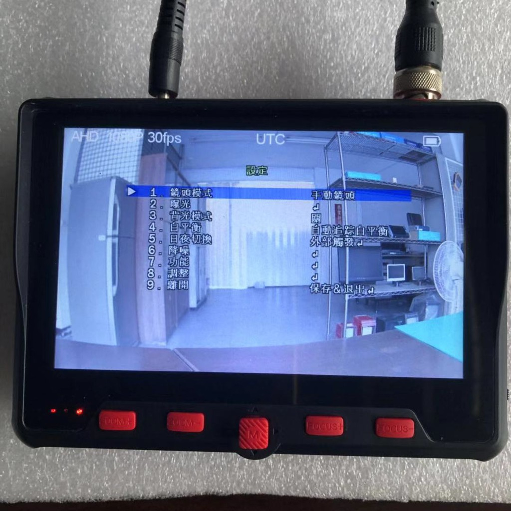 昌運監視器 HD-6300A (HD-6300W) 4.3吋 500萬 同軸型 工程寶 AHD 類比 監視器測試 多功能測試螢幕, , large