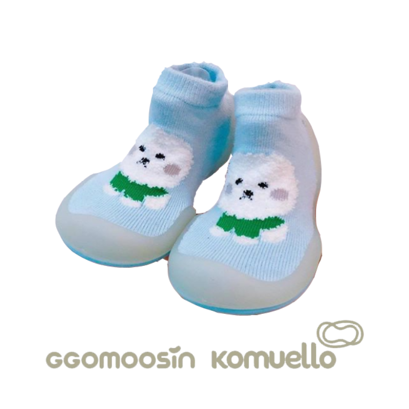 【KOMUELLO】學步鞋─汪汪比熊(115mm/125mm/135mm/145mm), , large