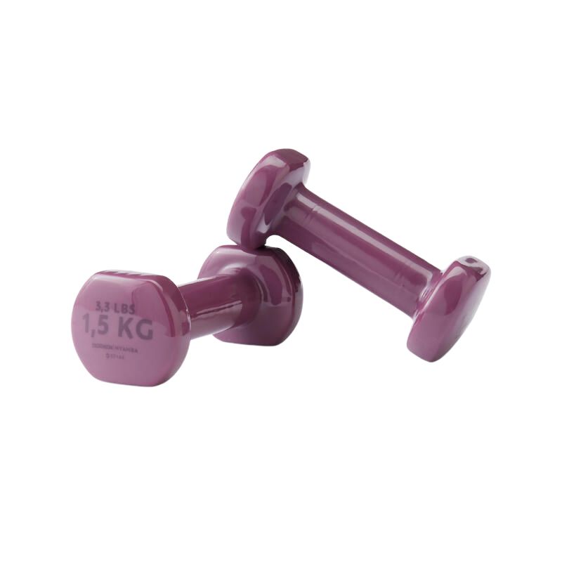 迪卡儂1.5kg啞鈴組2入, , large