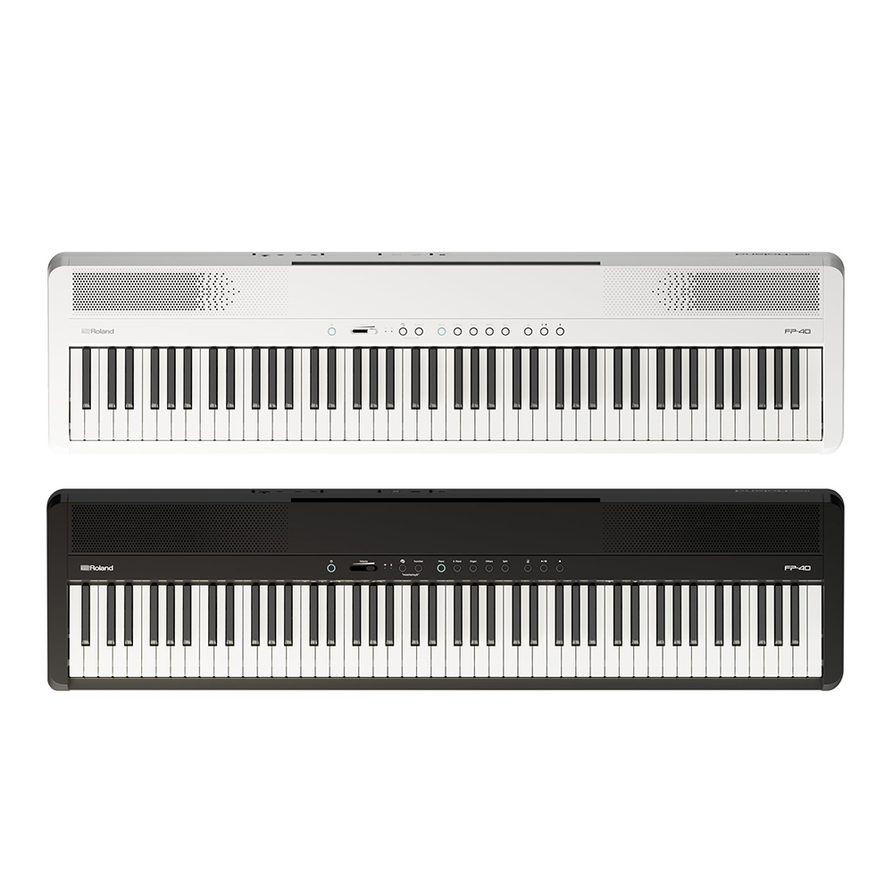 Roland FP-40 88鍵 數位電鋼琴 白色/黑色款 單主機【敦煌樂器】, , large