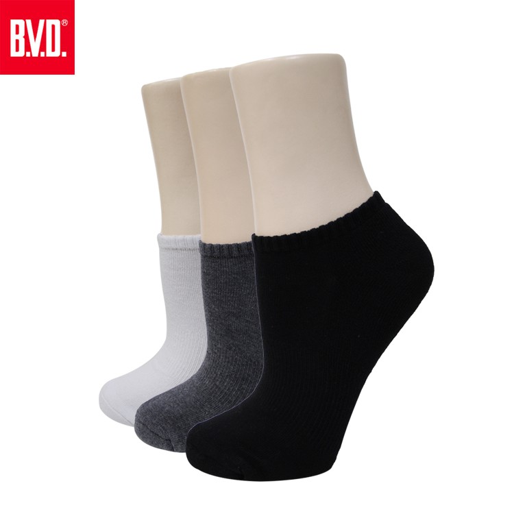 【BVD】中性休閒毛巾底船襪<黑>B220 女襪 短襪 襪子, , large