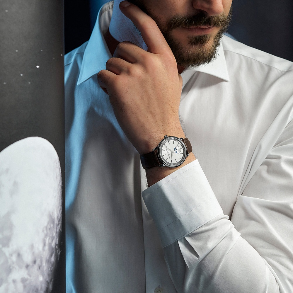 CONSTANT 康斯登 Classics Moneta Moonphase 月相石英手錶 中性錶 FC-206S3S6, , large