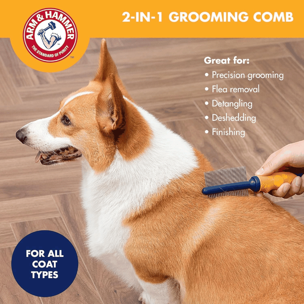 【PawHomie】ARM&HAMMER 魔法拆結排梳 玫瑰 寵物 寵物梳子 狗狗梳子 順毛梳 開結梳, , large