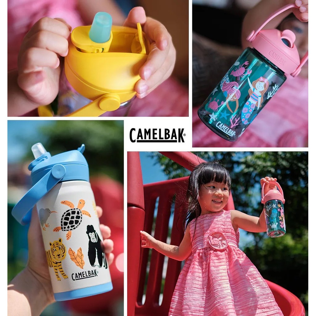 【CamelBak】CamelBak 兒童吸管替換組｜Flip Straw 咬嘴吸管｜K.T.Tactical鎧德, , large