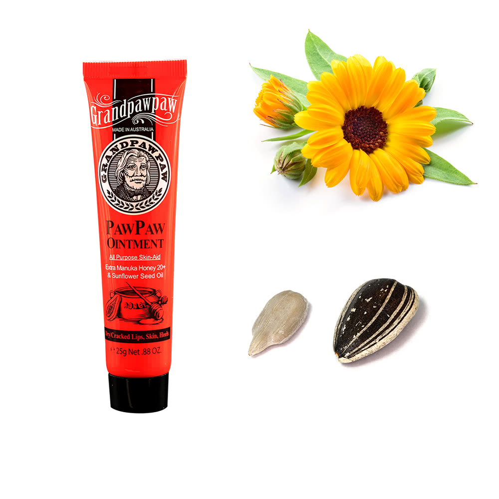 【澳洲Grandpawpaw 】木瓜軟膏含曼努考蜂蜜葵花籽油(2入組 25g/條), , large