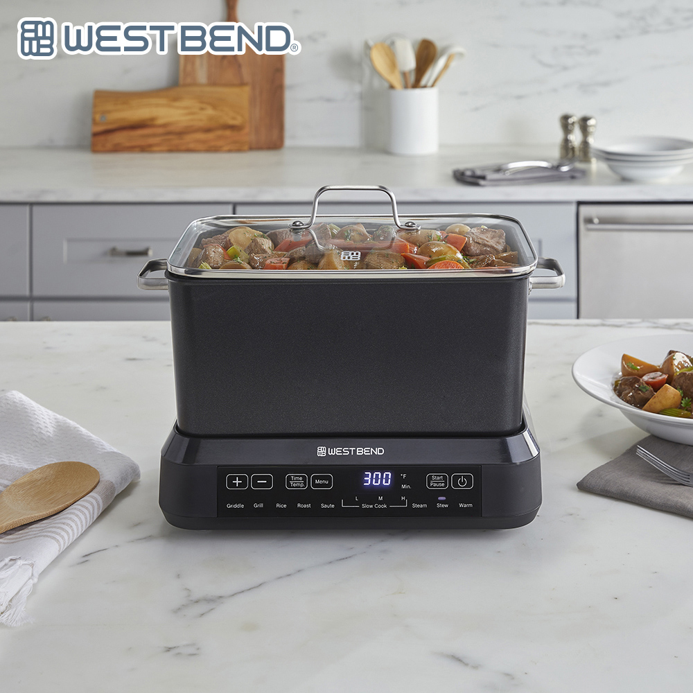 West Bend Versatility Cooker Plus VCWB6QBK13TW, , large