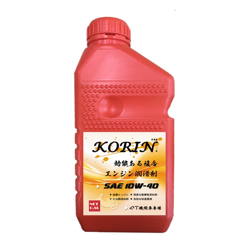 KORIN機車用油10W40 4T, , large