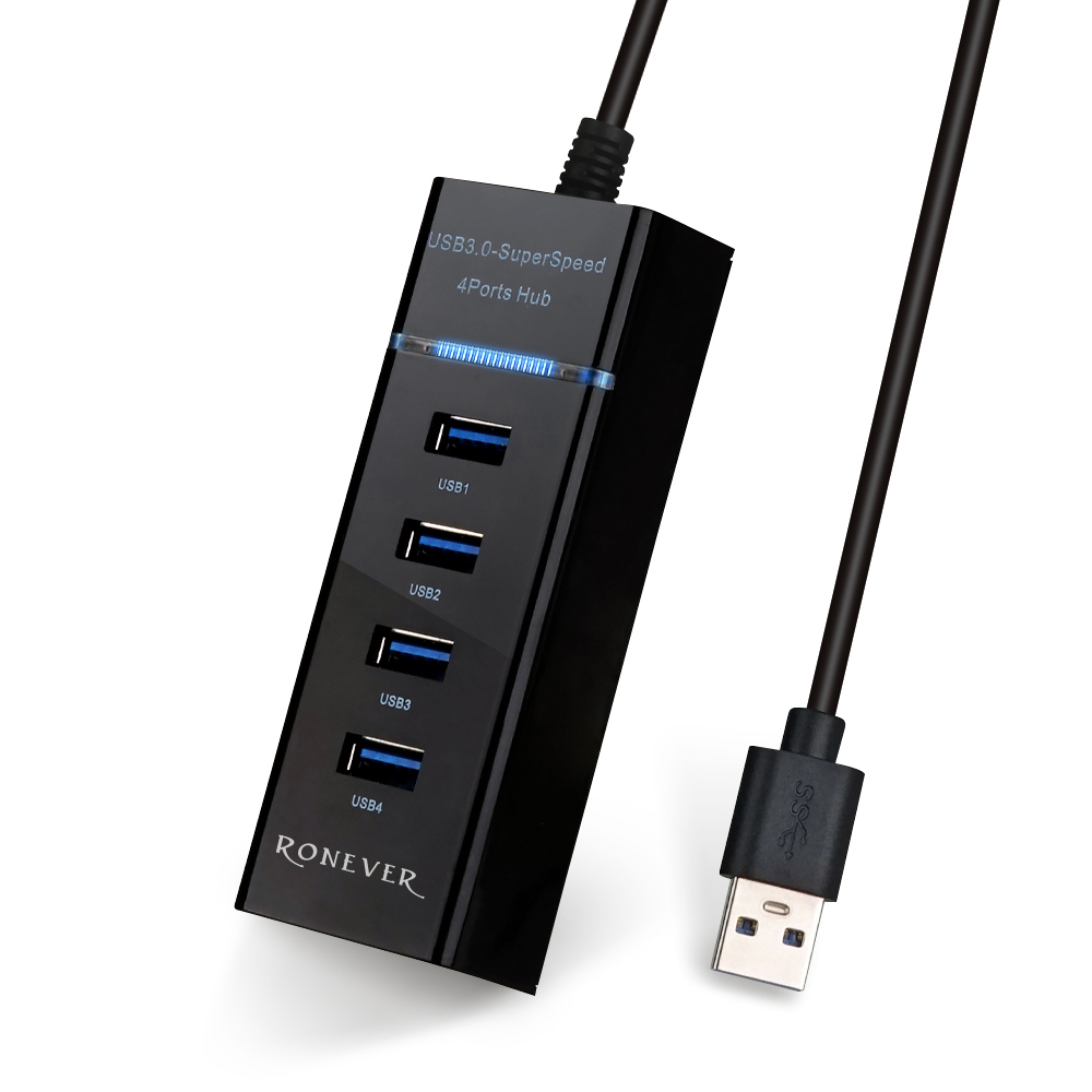 [RONEVER] USB3.0 4埠HUB集線器 PC360X, , large