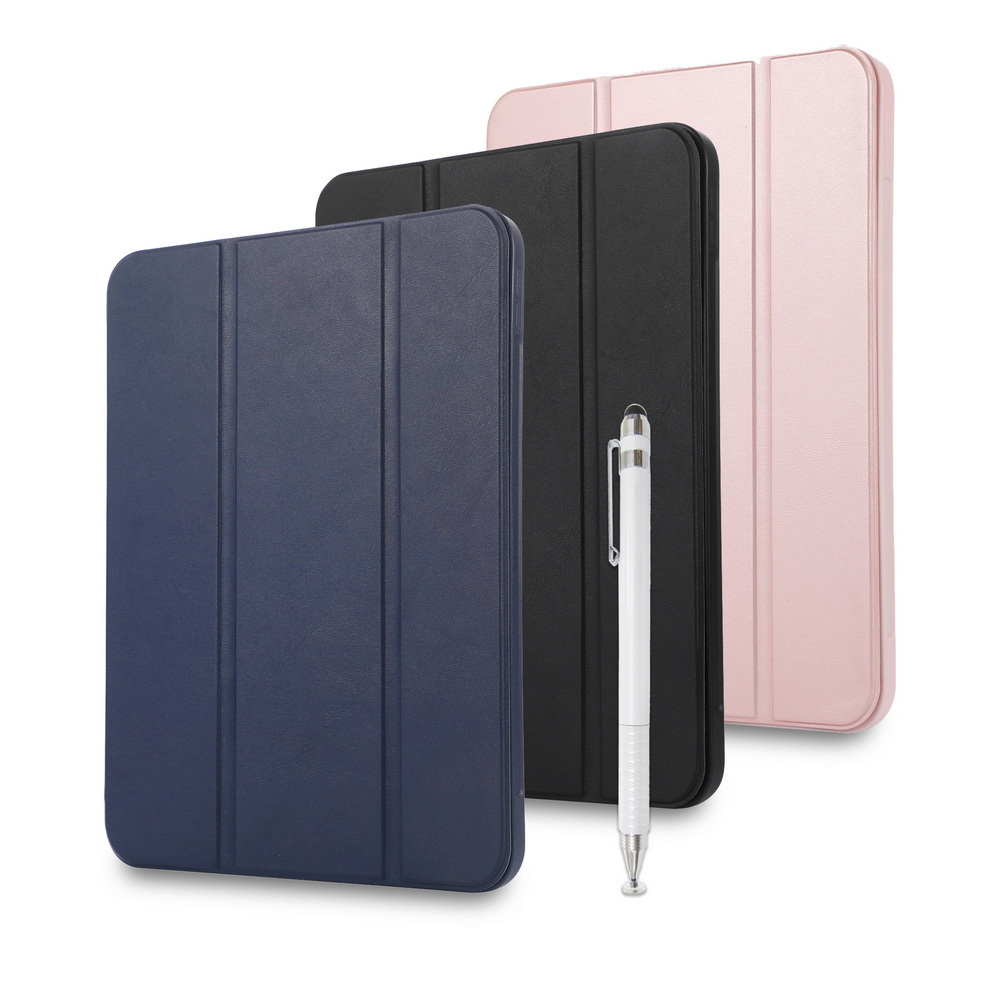 【LP142簡約三折款】iPad Pro 13吋 2024 平板保護皮套(內置筆槽)(附精細觸控筆), , large