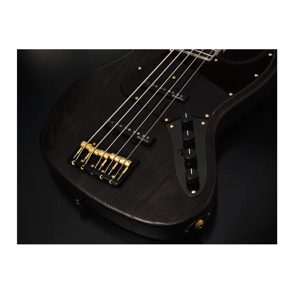 Bacchus WOODLINE517 AC BGP BLK/OIL 五弦貝斯 黑金特別版, , large